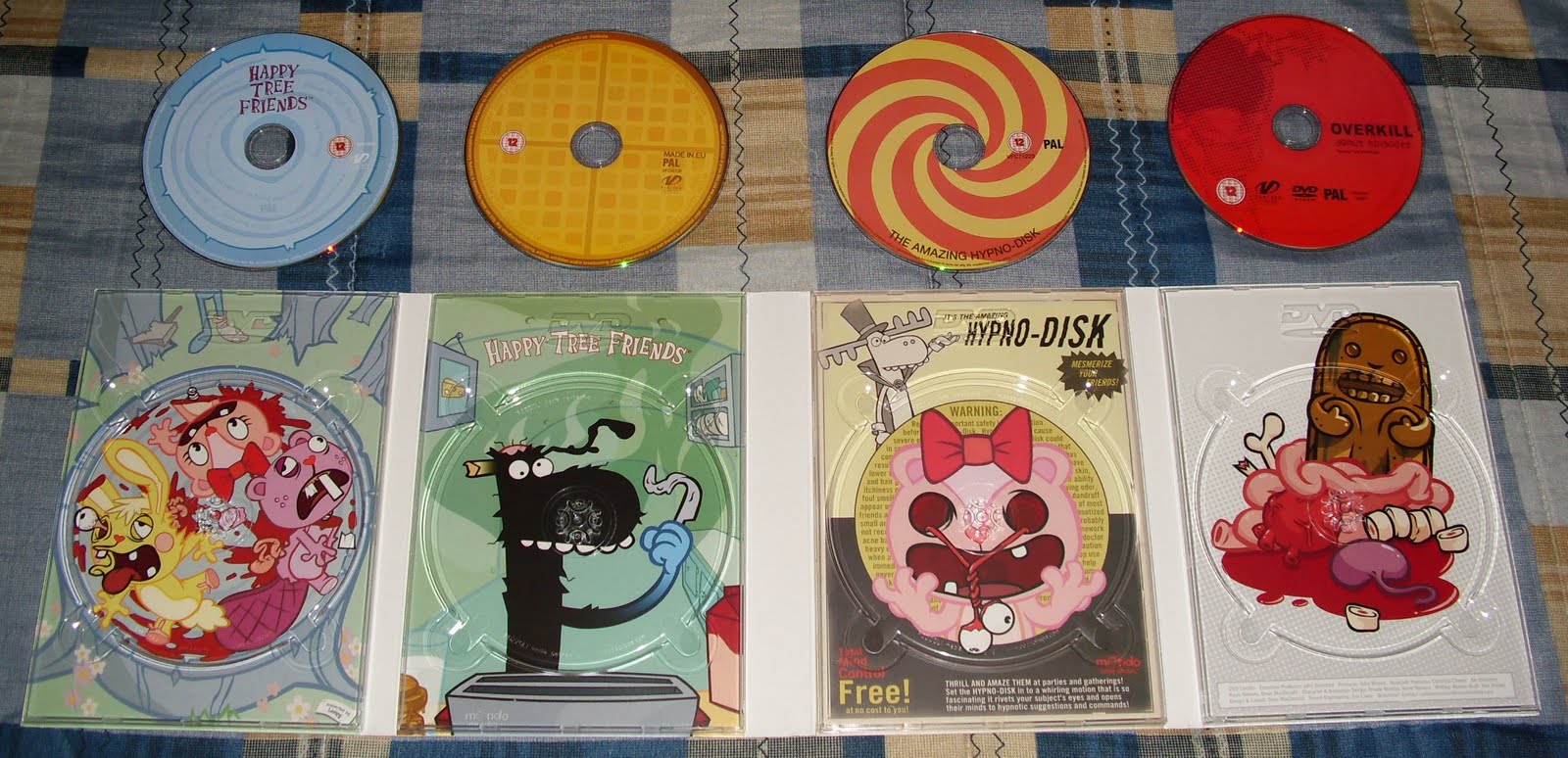 DVD диски Happy Tree friends